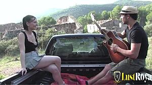 hey that cock hungry brunette is craving some wild ass banging action now