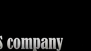 Wild threesome contrasts hairy pussy Beth Chance squirting with hard anal double penetration by monster cock