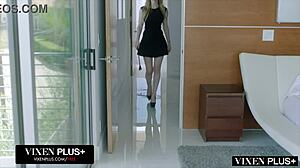 Vixenplus bunny first threesome with escort autumn falls