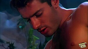 Caught Masturbating in Forest Leads to Brunette's Ass Plowing