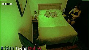 Intense voyeur couple fucking hard in air bnb session!