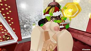 i feel so connected visiting my friend in snowy winter for pov sex