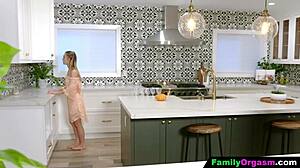 These blue balls stepdads were all about swapping their petite teen stepdaughters for a naughty 4some orgy on the sofa, with cowgirl riding and doggystyle action everywhere.