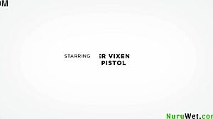 slutty and horny blonde girl enjoys huge dick and plays with big balls at the same time - tommy pistol summer vixen