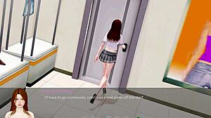 Shaved Redhead and Big Tits Babe in Arizona Unbridled Lesbian Play