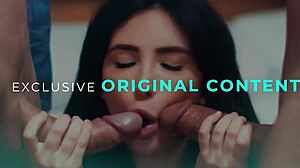 devils film where naughty teen katie kush teases her teacher into hard classroom fucking with choking and gagging