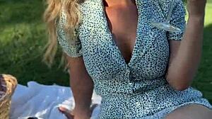 come on date with me and explore big tits blonde in lingerie