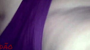 Amateur mature BBW gets assfucking and handjob in homemade cuckold humiliation scene.