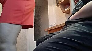 Why Masturbate With Clothes On To Avoid Stepmom In Kitchen?