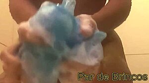 Tomei Um Banho E Fui Gozar Gostoso Sentando Na Piroca Grande