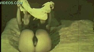 Dive into vintage hairy pussy licking with British lesbian lovers!