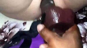 my cuckold opens my ass wide and i cum like crazy from ass and pussy