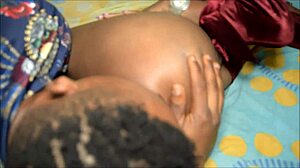 Dominant bitch rides cowgirl style while fucking hard in bedroom. She teases with feet and spreads hairy pussy lips for creampie.