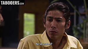 hey stepmom loves that cock is hers with sucking riding and kissing on holiday