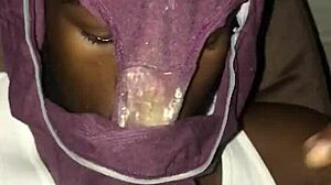 Yanna mosley shows off wet dripping panties in ripped clothes