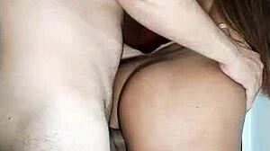 Suggestive Tomando Leitada No Cu Em Pé Delicia