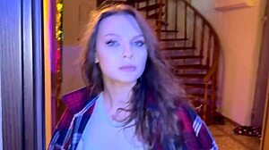 Hey, my new friend's sister wants to take my virginity in this pov roleplay with blowjob and deepthroat action.