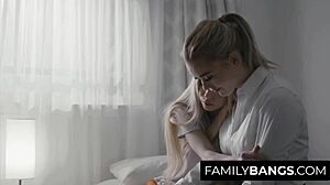 So this school teen Anny Aurora gets into a passionate evening with Kenzie Reeves in uniform