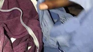 Yanna mosley shows off wet dripping panties in ripped clothes