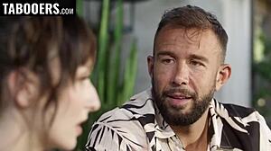 hey stepmom loves that cock is hers with sucking riding and kissing on holiday