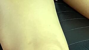 Part 2 delivers intense amateur fuck with cumshot right on her pierced pussy after couple action