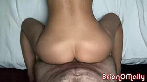 late night surprise for sexy latina xxlayna marie from brian omally in this intimate moment