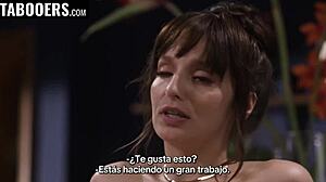 hey stepmom loves that cock is hers with sucking riding and kissing on holiday