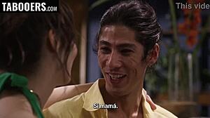 hey stepmom loves that cock is hers with sucking riding and kissing on holiday