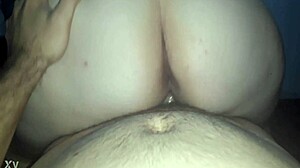 whoa, she's riding me reverse cowgirl with spanking until orgasm hits