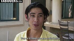 hey stepmom loves that cock is hers with sucking riding and kissing on holiday