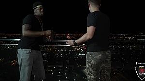 Wow Mini Stallion Rides Rome Major's Big Black Cock With Dirty Talk And Wet Handjob!