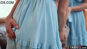 Wife Brings Home Blonde Big Tits Girl For Husband's Monster Cock Threesome With Blowjobs And Pussy Sex