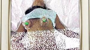 Blaire celeste sucks cock and gets pussy filled with cum in pov