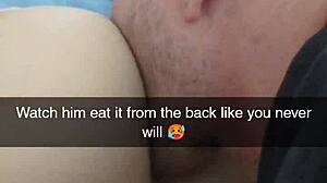 Cheating girlfriend becomes cumslut!