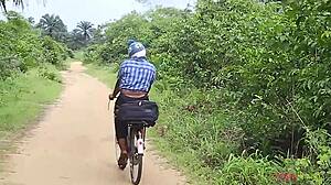 White ass fuck queen, how do you handle banging in village bush by stranger?