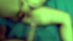 I accidentally shot massive cum in my amateur stepmother's eye during pov sex