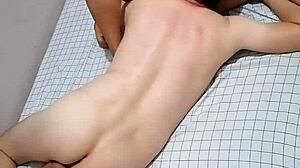 horny chubby asian bent over in homemade cheating doggystyle