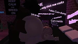 Seductive Black Prostitute With Big Ass Gets Fucked In Roblox By Monster Cock