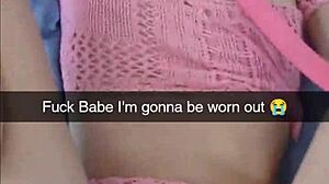 Cheating girlfriend becomes cumslut!