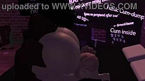 Seductive Black Prostitute With Big Ass Gets Fucked In Roblox By Monster Cock