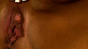 aziani iron features angela salvagno in leather outfit with strap-on. she shows muscular body and clit.