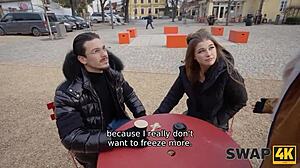 Did a morning walk really turn into wild threesome with wife swap?