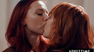 Aidra Fox Seduces Kenna James for Intense Lesbian Fuck