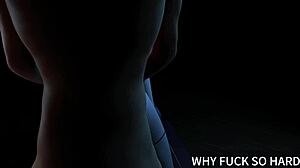 This 3D cute Asian slut gets wild in cuckold sex with big dick and orgasms