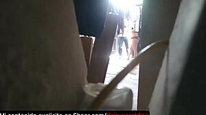 Spied on seducing and fucking unknown delivery man i receive him in underwear he gets tempted my cuckold husband records hidden