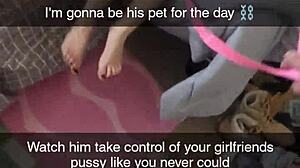 Cheating girlfriend becomes cumslut!