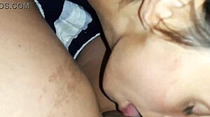 First Treated Stranger Girl to Cigarette Then to Pussy Lick