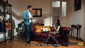 Daddy4k Small 18+-Titted Brunette Professionally Cheats On Bf In Next Room