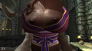 I can't get enough of Skyrim and its epic cartoon adventures in the wild