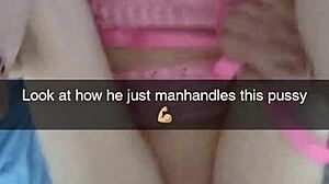 Cheating girlfriend becomes cumslut!